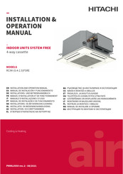 Hitachi RCIM-0.6FSRE Installation & Operation Manual
