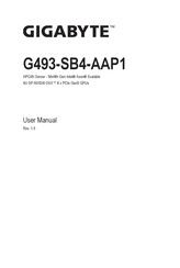 Gigabyte G493-SB4-AAP1 User Manual