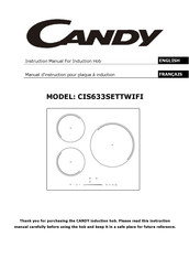 Candy CIS633SETTWIFI Instruction Manual