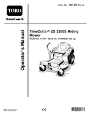 Toro 74388 Operator's Manual