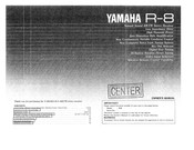 Yamaha R-8 Owner's Manual