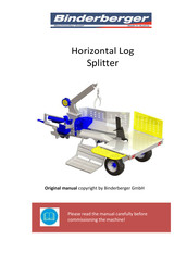 Binderberger Gl-M33-3 Original Manual