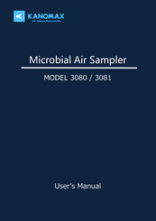 Kanomax 3081 User Manual