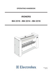 Electrolux IB4 2316 Operating Handbook