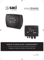 Saci Pumps easytronic Installation And Maintenance Manual