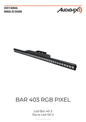 Audibax BAR 403 RGB PIXEL User Manual
