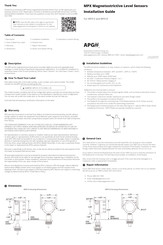 APG MPX-R Installation Manual