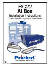 Priefert RC22 Installation Instructions Manual