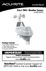 ACU-RITE PRO+ 06014 Instruction Manual
