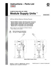 Graco 970025 Instructions-Parts List Manual
