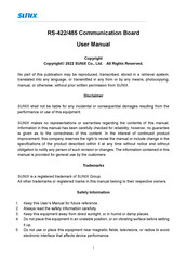 Sunix IPC-M2202S User Manual