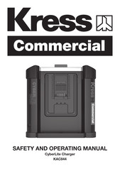 Kress CyberLite KAC844 Safety And Operating Manual