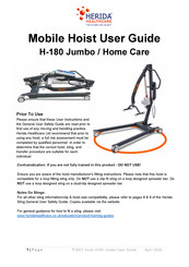 Herida Healthcare H-180 Jumbo User Manual