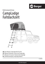 BERGER CampLodge 400394 User Manual
