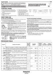 Hotpoint Ariston HFC 3C26 CW X Quick Manual