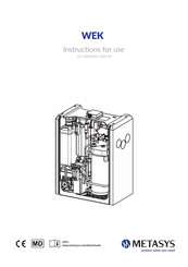 Metasys WEK Instructions For Use Manual