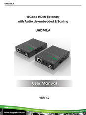 AVGear UHD70LA User Manual