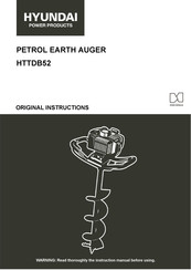 Hyundai power products HTTDB52 Original Instructions Manual
