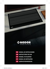 NODOR NorCook IH N6404 BK Instructions For Use Manual