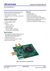 Renesas RC21211 Programmer's Manual