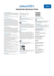 Deleycon 4250580160991 Quick Start Manual