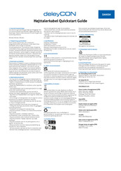 Deleycon MK3362 Quick Start Manual