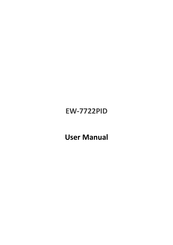 Edimax EW-7722PID User Manual