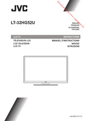 JVC LT-32HG52U Instructions Manual