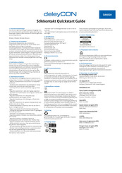 Deleycon MK5401 Quick Start Manual