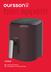 Oursson bon appetit AF5002D Instruction Manual