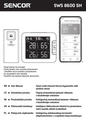 Sencor SWS 8600 SH User Manual