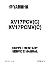 Yamaha XV17PCMVC 2005 Supplementary Service Manual