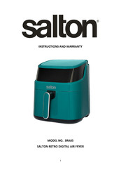 Salton SRA05 Instructions And Warranty