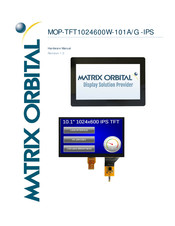 Matrix Orbital MOP-TFT1024600W-101A/G -IPS Manual