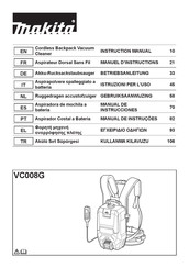 Makita VC008GT203 Instruction Manual