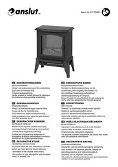 Anslut 017048 Operating Instructions Manual