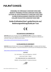Num'axes CANICOM VOICE 800 User Manual