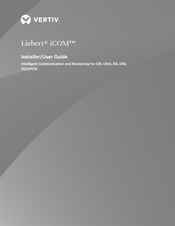 Vertiv Liebert iCOM Installer And User Manual