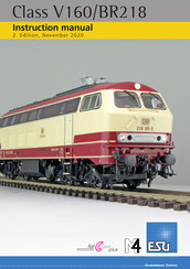 Esu RailCom plus M4 Class V160/BR218 Instruction Manual
