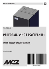 MCZ PERFORMA 35HQ EASYCLEAN H1 Installation Manual