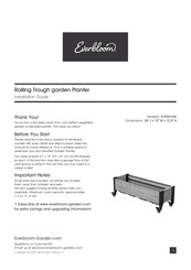 Everbloom 8615286 Installation Manual