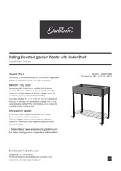 Everbloom E333618WU Installation Manual
