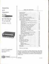 Daystrom HEATH AJ-41 Assembly And Operation Manual