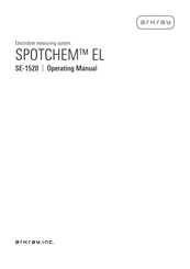 Arkray SPOTCHEM EL Operating Manual