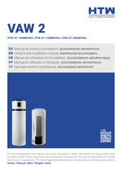 HTW HTW-AT-100MR290A Owners And Installation Manual