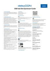 Deleycon MK3763 Quick Start Manual