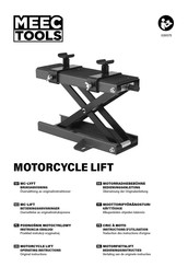 Meec tools 026575 Operating Instructions Manual