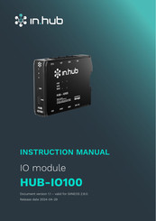 in.hub HUB-IO100 Instruction Manual
