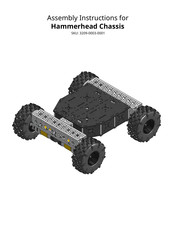 goBILDA Hammerhead Chassis Assembly Instructions Manual