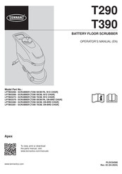 Tennant T390 Operator's Manual